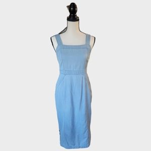 Jean Overall Pencil Dress